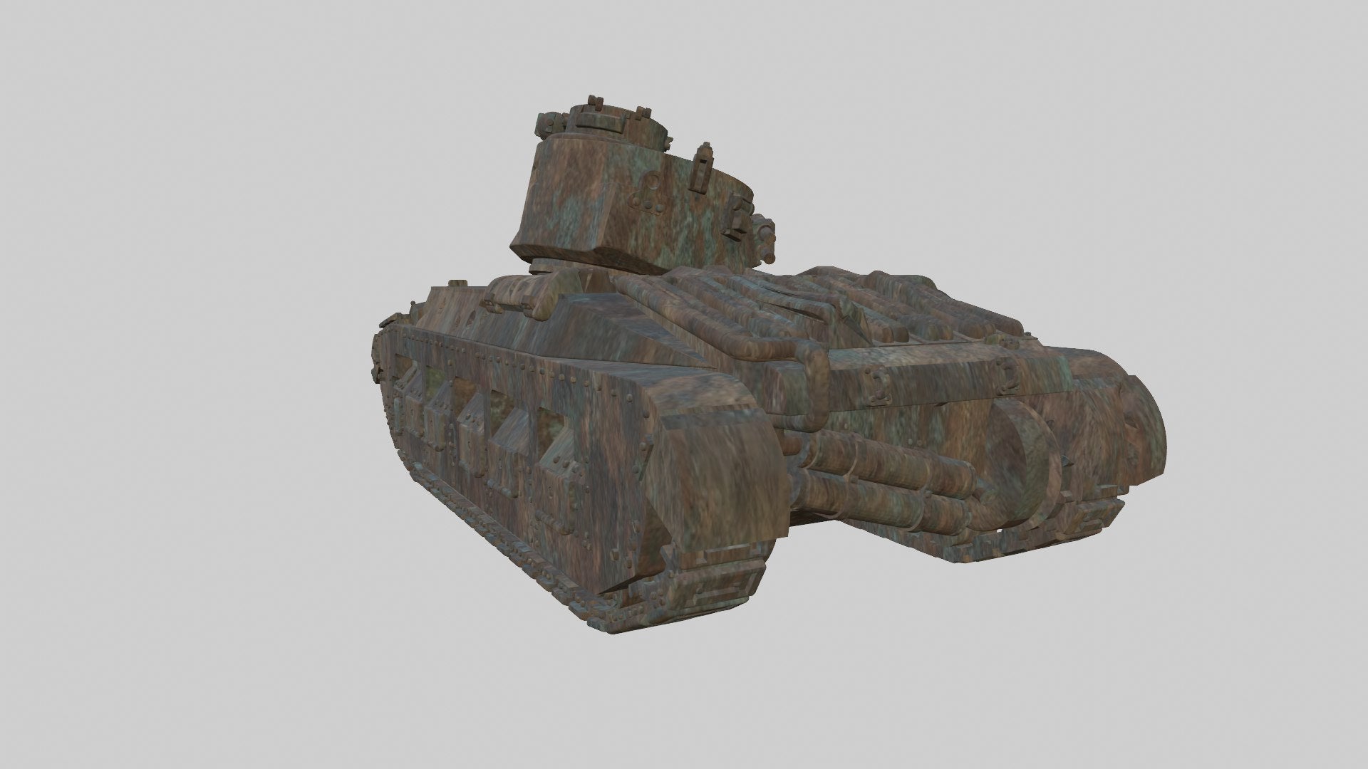 Destroyed Matilda II - A11 Infantry Tank Mark I - UK Army - 28mm Scale -  wargame3d