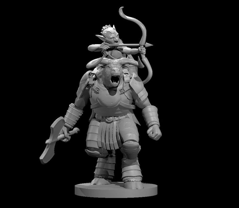 Minotaur Pack - DND - Pathfinder - Dungeons & Dragons - RPG - Tabletop - mz4250- Miniature-28mm-1"Scale