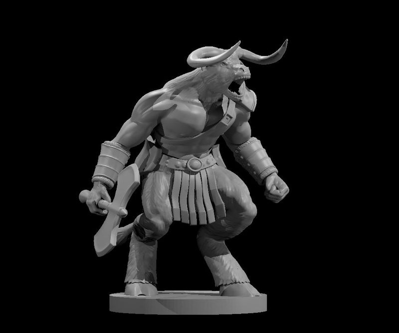 Minotaur Pack - DND - Pathfinder - Dungeons & Dragons - RPG - Tabletop - mz4250- Miniature-28mm-1"Scale