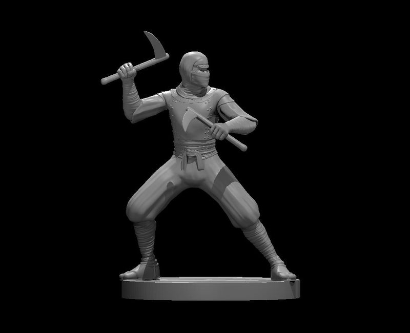 Ninjas - DND - Pathfinder - Dungeons & Dragons - RPG - Tabletop - mz4250- Miniature-28mm-1"Scale