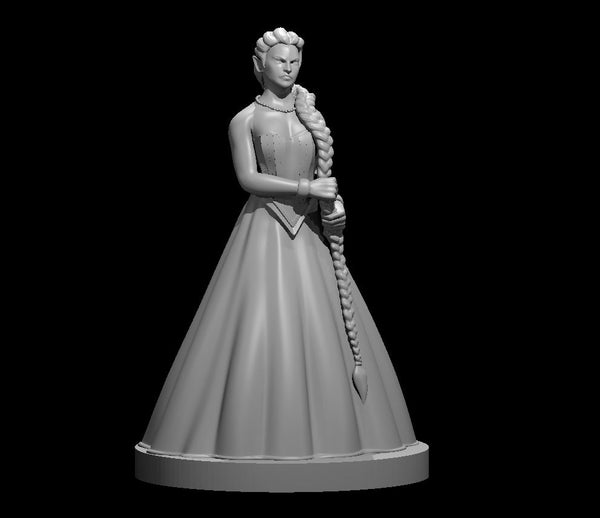 Noble Elves - DND - Pathfinder - Dungeons & Dragons - RPG - Tabletop - mz4250- Miniature-28mm-1"Scale