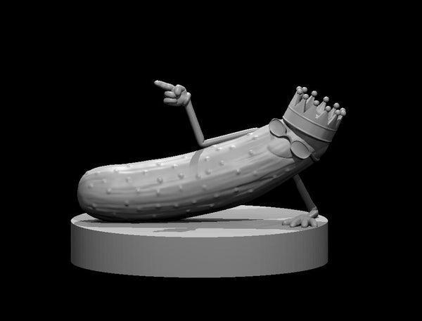 Pickle King - DND - Pathfinder - Dungeons & Dragons - RPG - Tabletop - mz4250- Miniature-28mm-1"Scale