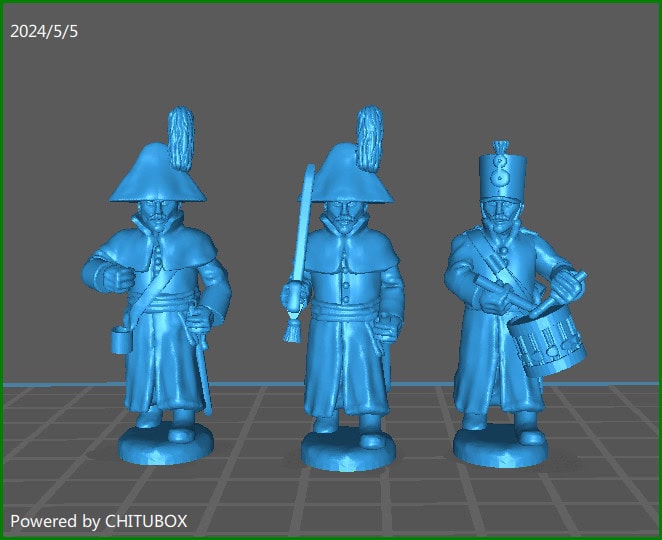 28mm Napoleonic Russian 1805-07 Line btg with greatcoat - 12 minis