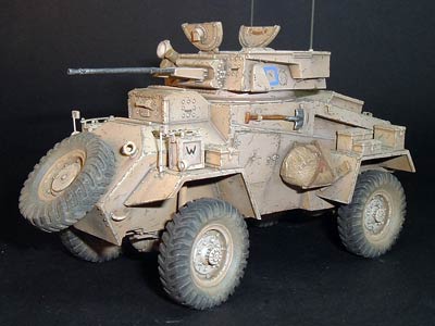 Humber Armored Car Mk.I- UK Army - 28mm Scale - Bolt Action - wargame3d