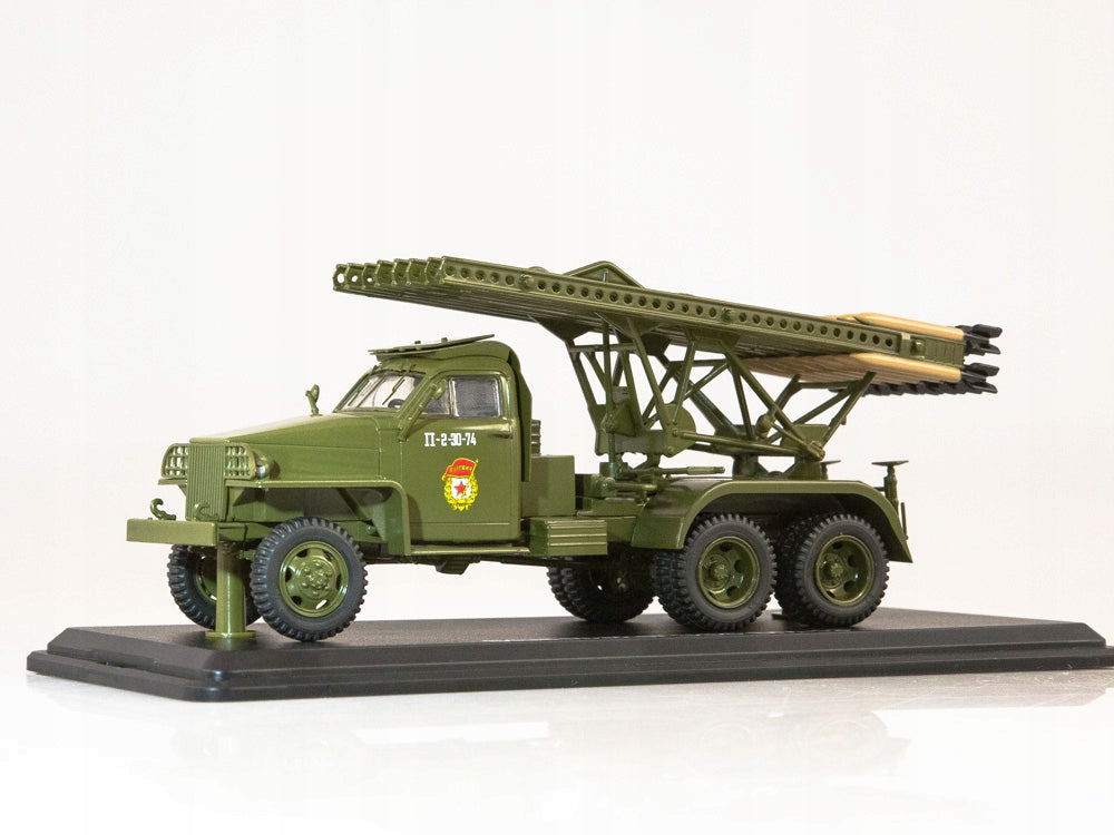 BM-13N Katyusha on Studebaker US6 - US Army - 28mm Scale -  wargame3d