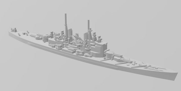 Battleship - Vanguard - Royal Navy - Axis and Allies - Naval Miniature - Victory at Sea - Warships