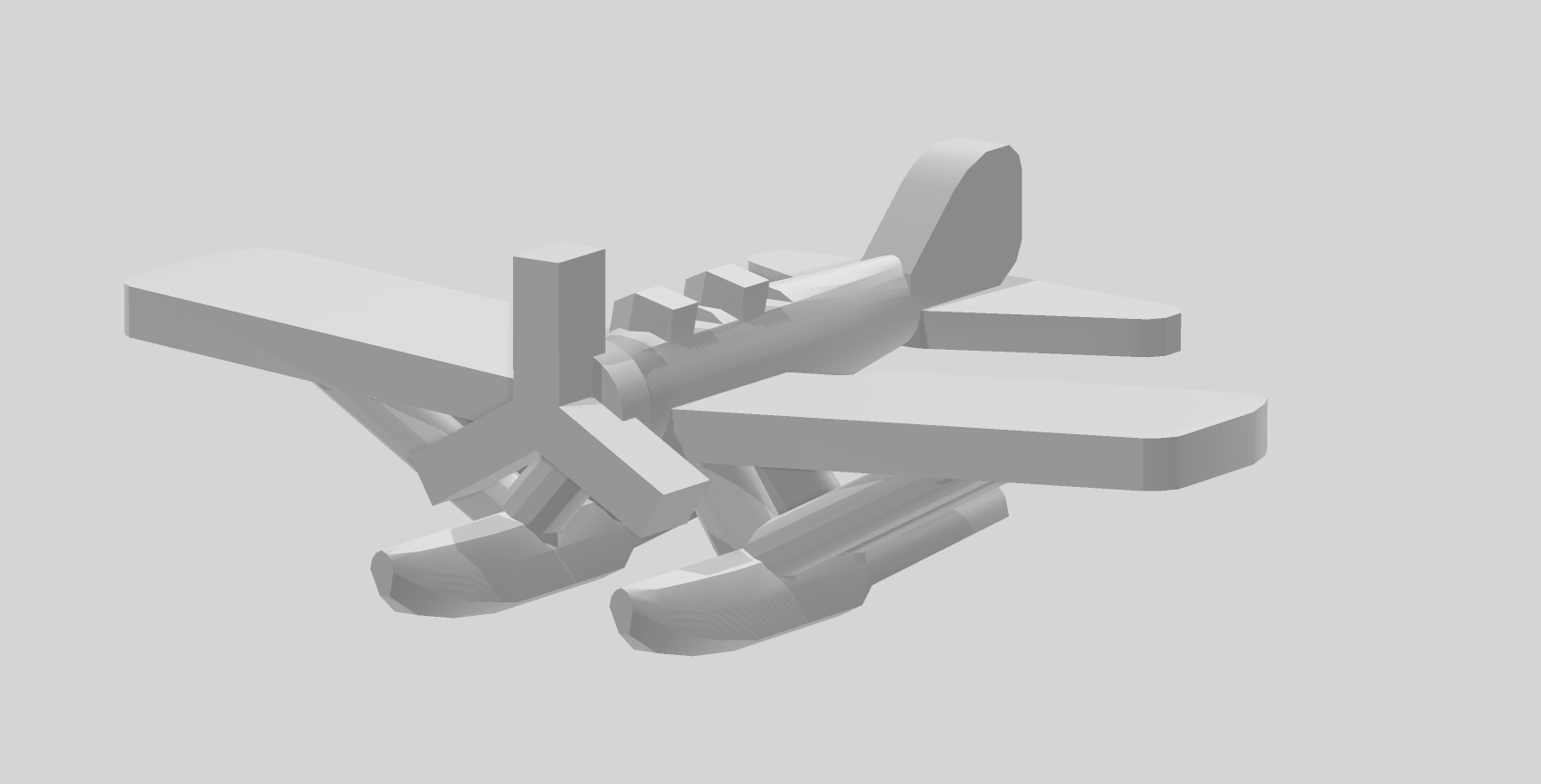 Aircraft - GL-832 - Floatplane - French Navy - 1:900 -  Warships