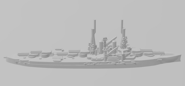 Battleship - Wyoming - 1912 Variant - US Navy - Wargaming - Axis and Allies - Naval Miniature - Victory at Sea - Warships