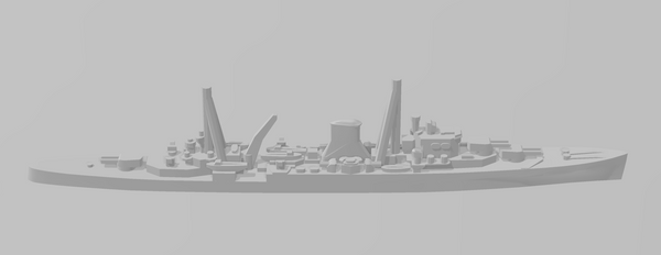 Cruiser - INS Delhi - Indian Navy - Wargaming - Axis and Allies - Naval Miniature - Victory at Sea - Warships