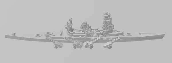 Nagato - IJN - Rotating Turret - Wargaming - Naval Miniature