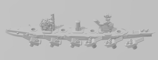 Gangut - Soviet Navy - Rotating Turret - Wargaming - Naval Miniature