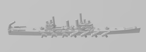 Brooklyn - US Navy - Rotating Turret - Wargaming - Naval Miniature