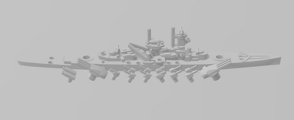 Deutschland - German Navy - Rotating Turret - Wargaming - Naval Miniature