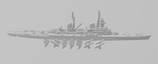 Sverdlov - Soviet Navy - Rotating Turret - Wargaming - Naval Miniature