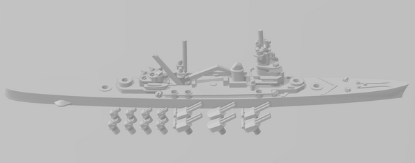 Algerie - French Navy - Rotating Turret - Wargaming - Naval Miniature