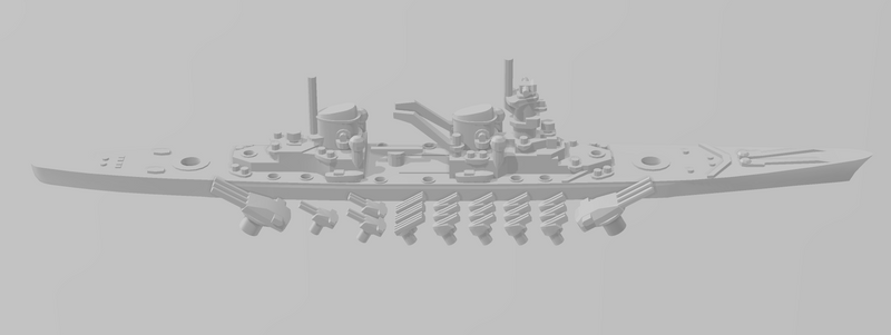 P Class - German Navy - Rotating Turret - Wargaming - Naval Miniature
