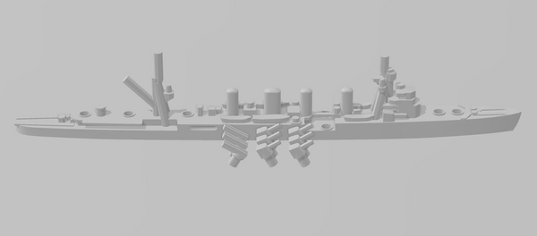 Sendai - IJN - Rotating Turret - Wargaming - Naval Miniature