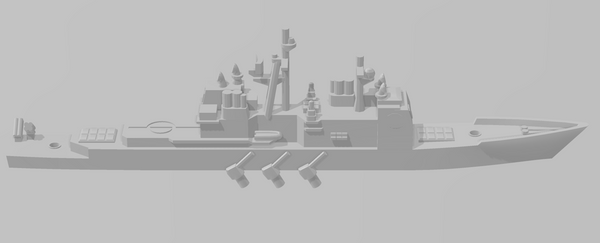 Ticonderoga - USN - Rotating Turret - Wargaming - Naval Miniature