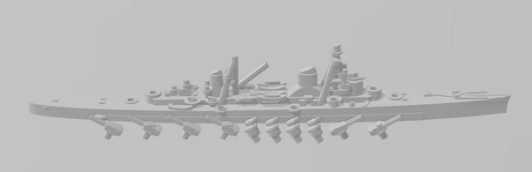Trento - Italian Navy - Rotating Turret - Wargaming - Naval Miniature