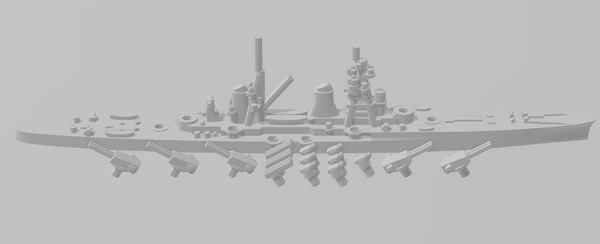 Zara - Italian Navy - Rotating Turret - Wargaming - Naval Miniature