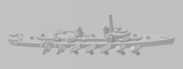 Gearing - USN - Rotating Turret - Wargaming - Naval Miniature