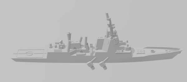Hobart - UK Royal Navy - Rotating Turret - Wargaming - Naval Miniature
