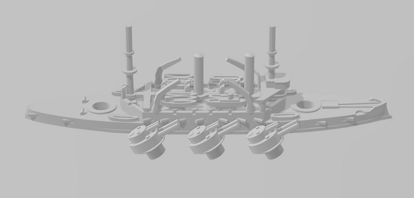 Kearsarge - USN - Rotating Turret - Wargaming - Naval Miniature