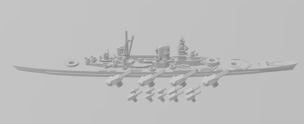 Kronshtadt - 305 mm guns - Russian Navy - Rotating Turret - Wargaming - Naval Miniature