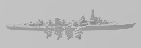 Mogador - French Navy - Rotating Turret - Wargaming - Naval Miniature