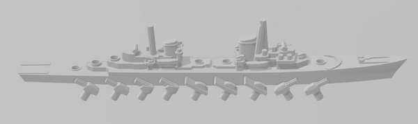 Spahkreuzer - German Navy - Rotating Turret - Wargaming - Naval Miniature