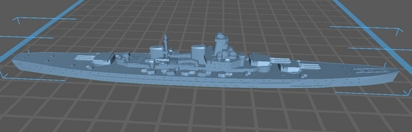 Pavolta Pr.25 (TSKB-1) - Russian Navy - C.O.B. - Naval Miniature - Victory at Sea - Warships - Wargaming