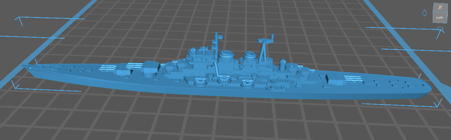 Moskva (Pr. 66) - Russian Navy - C.O.B. - Naval Miniature -  Warships - Wargaming