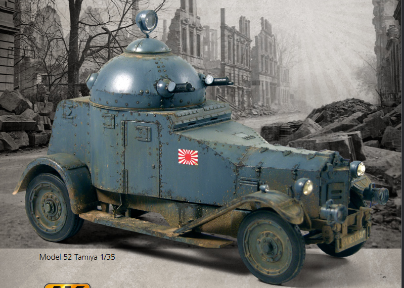 Vickers Crossley Armored Car - UK - Bolt Action - wargame3d - 28mm Scale