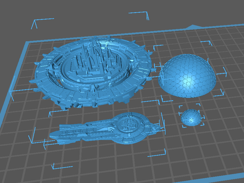 Ark Forward Colony - The Astra Nebula - EC3D - Starfinder - A Billion Suns - Starmada - War Fleets