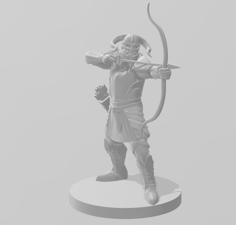 Einherjar - DND - Pathfinder - Dungeons & Dragons - RPG - Tabletop - mz4250- Miniature-28mm-1"Scale