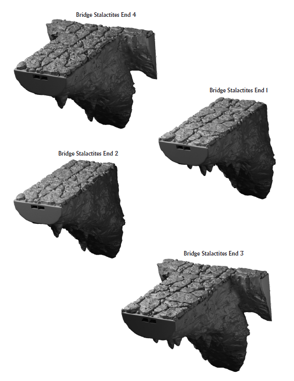 Lost Caverns Bridges - 28 mm / 1" - DragonLock - DND - Pathfinder - RPG - Dungeon & Dragons - Terrain - Fat Dragon Games