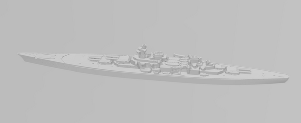 Moltke (O-Class) - German Navy - Wargaming - Axis and Allies - Naval Miniature -  Tabletop Games - Warships - C.O.B.