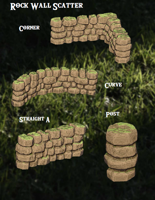 Peaceful Farm Part 3 - Pathfinder - Dungeons & Dragons - RPG - Tabletop-Terrain - 28 mm / 1"- Aether Studios