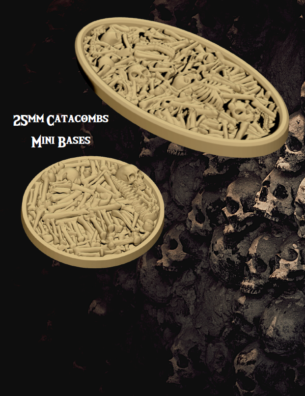 Catacombs Set 2 - Pathfinder - Dungeons & Dragons - RPG - Tabletop-Terrain - 28 mm / 1"- Aether Studios