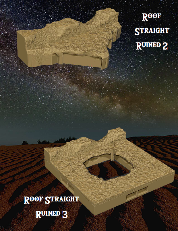 Deserts Old Damascus Palace Part 3 - Pathfinder - Dungeons & Dragons - RPG - Tabletop-Terrain - 28 mm / 1"- Aether Studios