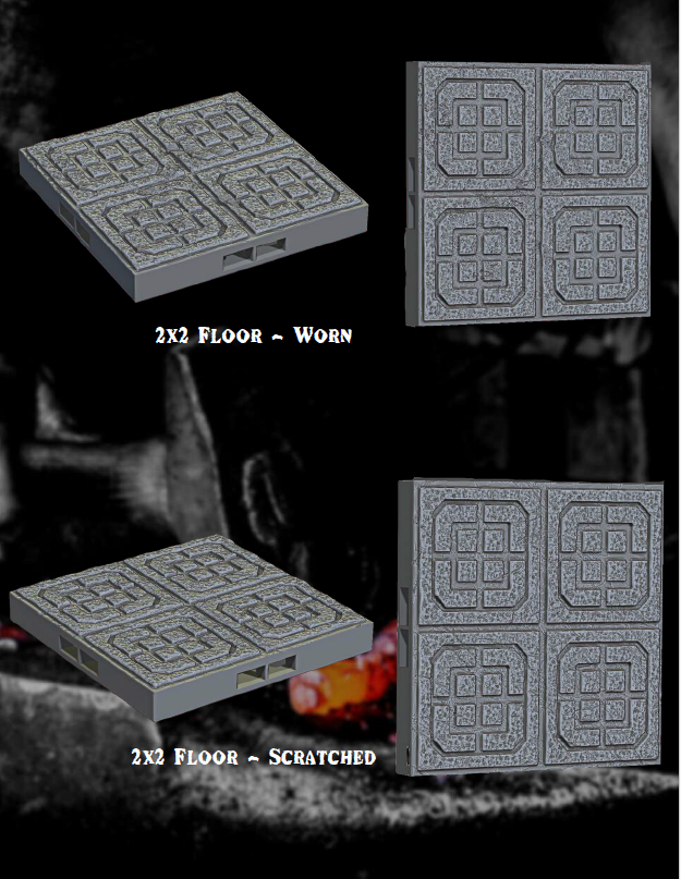 Dwarven Kingdom Essentials - Pathfinder - Dungeons & Dragons - RPG - Tabletop-Terrain - 28 mm / 1"- Aether Studios