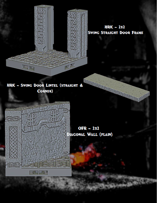 Dwarven Kingdom Essentials Part 2 - Pathfinder - Dungeons & Dragons - RPG - Tabletop-Terrain - 28 mm / 1"- Aether Studios