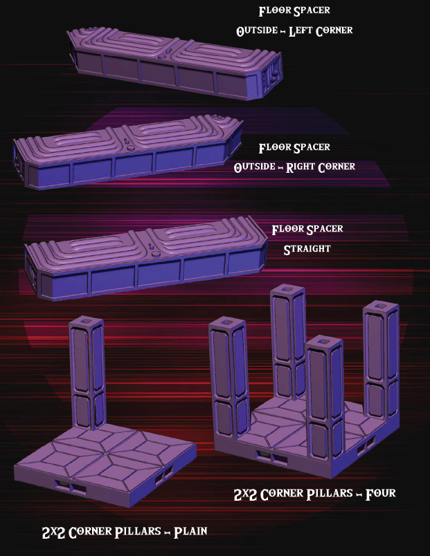 Tyco City Part 1 - Pathfinder - Dungeons & Dragons - RPG - Tabletop-Terrain - 28 mm / 1"- Aether Studios