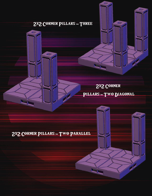 Tyco City Part 1 - Pathfinder - Dungeons & Dragons - RPG - Tabletop-Terrain - 28 mm / 1"- Aether Studios