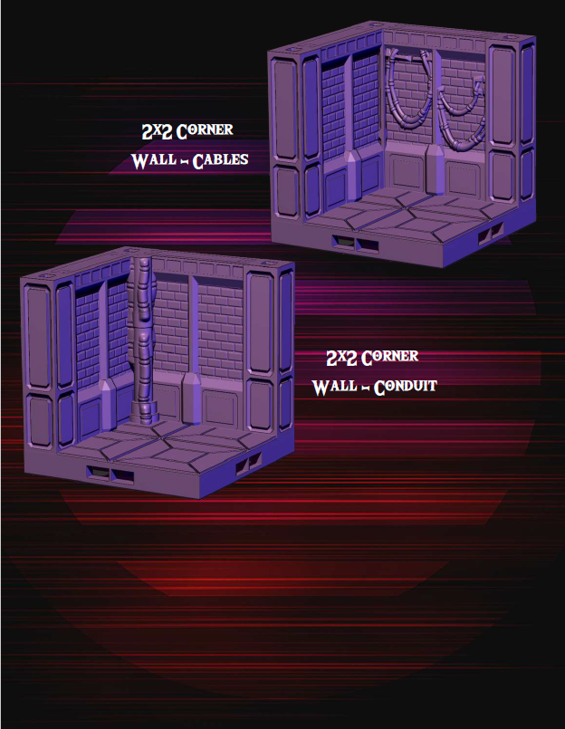 Tyco City Part 2 - Pathfinder - Dungeons & Dragons - RPG - Tabletop-Terrain - 28 mm / 1"- Aether Studios