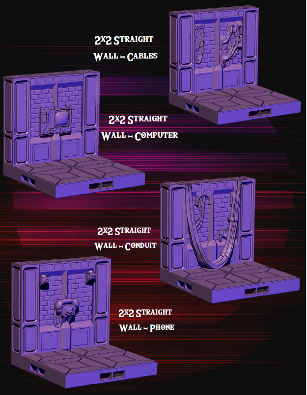 Tyco City Part 3 - Pathfinder - Dungeons & Dragons - RPG - Tabletop-Terrain - 28 mm / 1"- Aether Studios