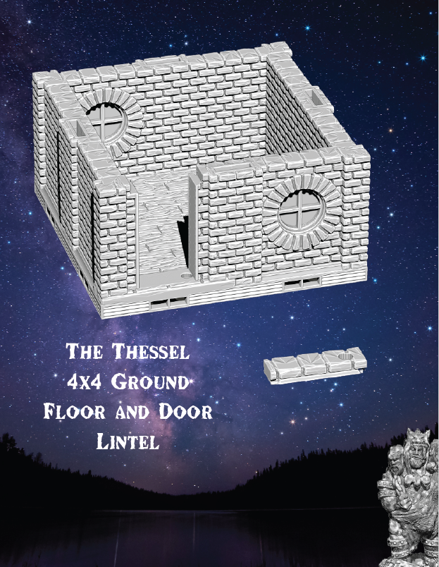 Aethertowne Buildings Part 2 - Pathfinder - Dungeons & Dragons - RPG - Tabletop-Terrain - 28 mm / 1"- Aether Studios