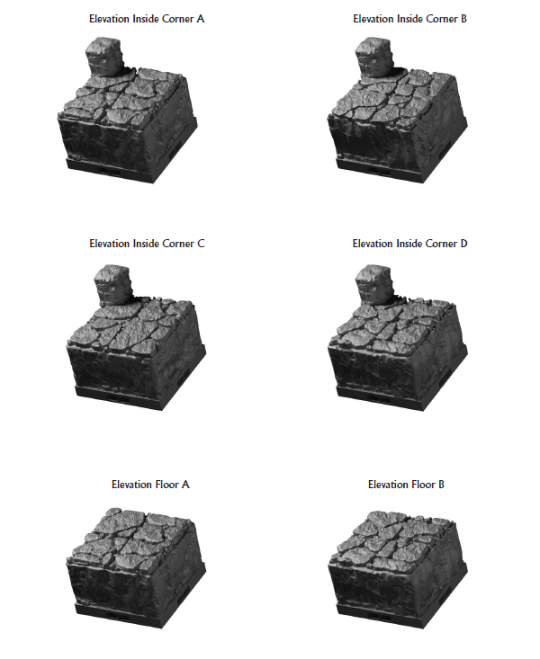 Cave Elevations Part 1 - 28 mm / 1" - DragonLock - DND - Pathfinder - RPG - Terrain - Dungeon & Dragons - Fat Dragon Games