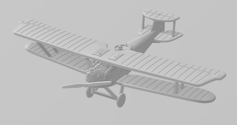 Hannover Cl.IIIa - WWI Two Seaters - 1/144 Scale - wargame3d