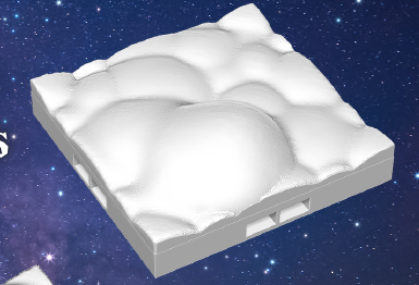 Cloud Tiles - Pathfinder - Dungeons & Dragons - RPG - Tabletop-Terrain - 28 mm / 1"- Aether Studios